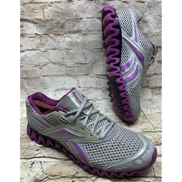 Reebok Shoes Reebok Premier Womens Zignano Stable Fit Sneakers 2350411 Gray Purple Sz 11 Poshmark